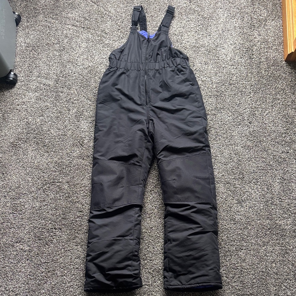 Like NEW! All in Motion Kid's Black Snow Pants/Bib- L